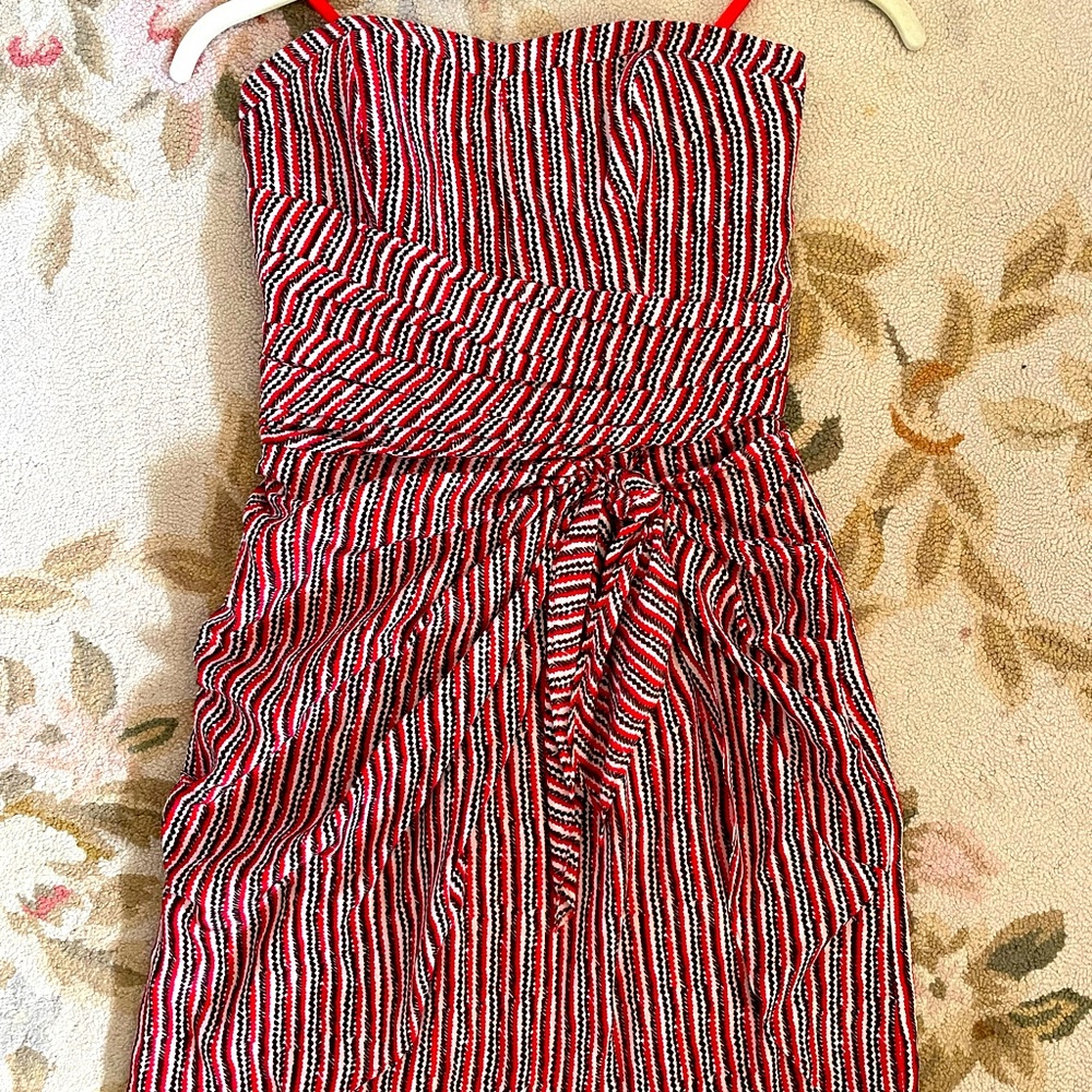 Club Monaco strapless retro dress